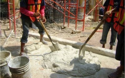 Materiales empleados en Patrimonio edificado: Cal Química: Época actual