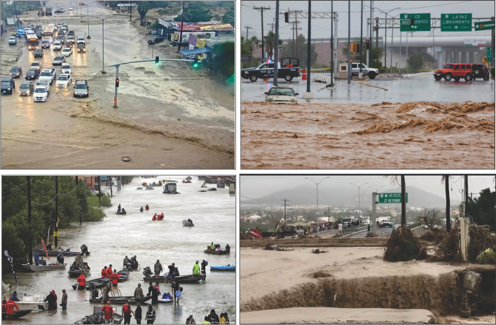 Geospatial Mapping of Flood Susceptibility via Multi-Criteria Analysis AHP and GIS: La Paz Basin, Baja California Sur., Mexico.